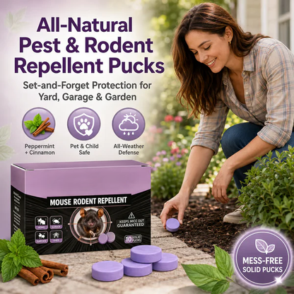 Mint & Cinnamon Repellent Pucks — image 1