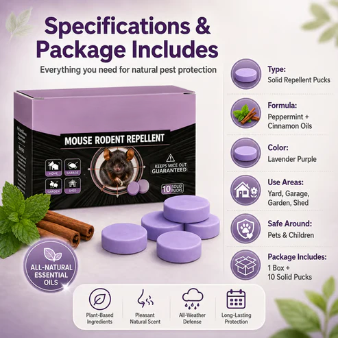 Mint & Cinnamon Repellent Pucks — image 10