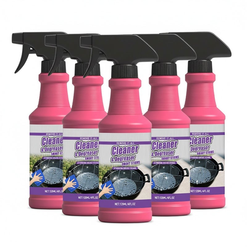 Grill Grease Cleaning Spray — 5 bottles (600ML)