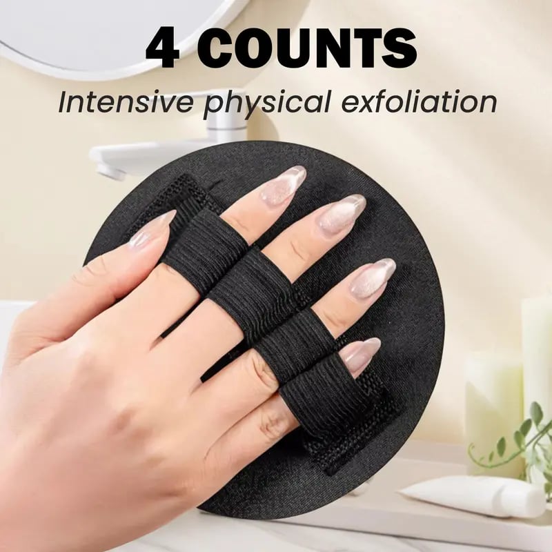 Soft Shower Scrubbers · Set of 4 — image 1