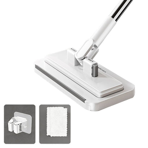 Slim Flat Mop Cleaning Set — 95cm – Free 1 Hook + 2 Absorbent Velvet Cloths