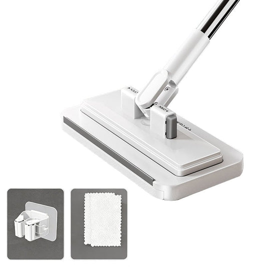 Slim Flat Mop Cleaning Set — 95cm – Free 1 Hook + 2 Absorbent Velvet Cloths