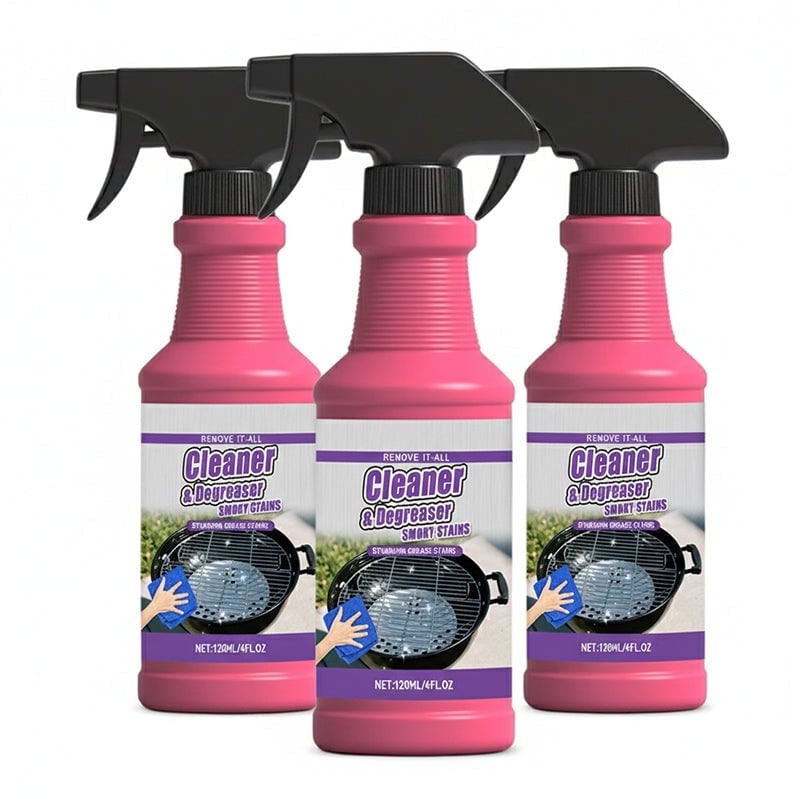 Grill Grease Cleaning Spray — 3 bottles (360ML)