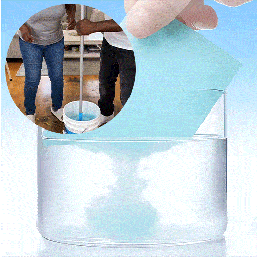 floor tablets dissolve